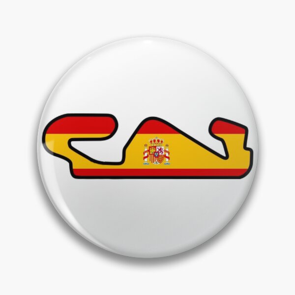 Item preview, Circuit de Barcelona Catalunya Track with flag  designed and sold by DaCorsa-Cavallo.