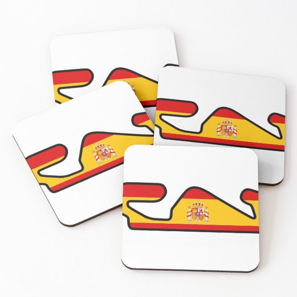 Artikelvorschau, Circuit de Barcelona Catalunya Track mit Flagge entworfen und verkauft von DaCorsa-Cavallo.