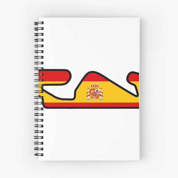 Item preview, Circuit de Barcelona Catalunya Track with flag  designed and sold by DaCorsa-Cavallo.