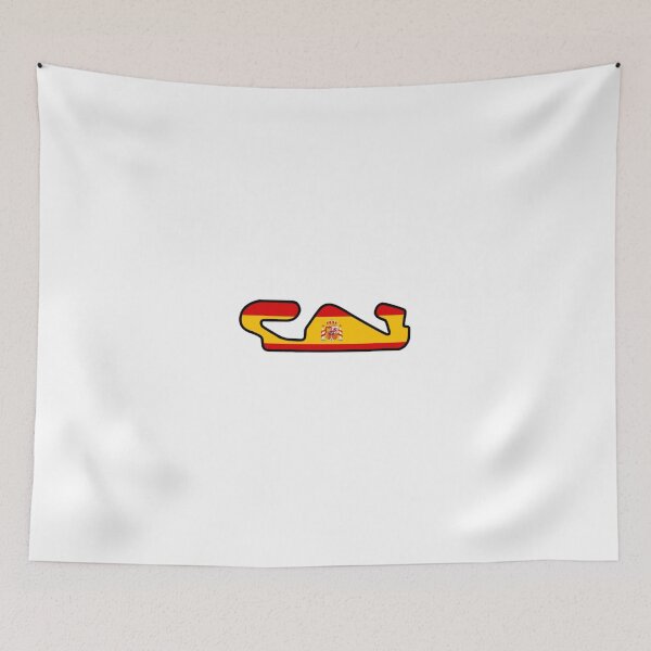 Artikelvorschau, Circuit de Barcelona Catalunya Track mit Flagge entworfen und verkauft von DaCorsa-Cavallo.