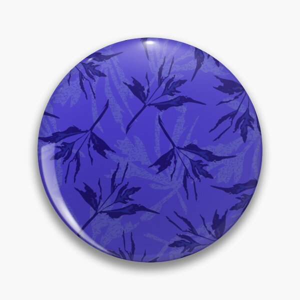 Item preview,  Japanese Maple Leaf Pattern Blue on Blue designed and sold by Mary McMurrer.