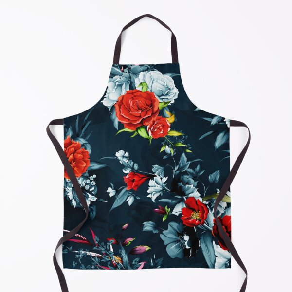 Item preview, Red rose and colorful flowers pattern designed and sold by Rakesh Murugan.