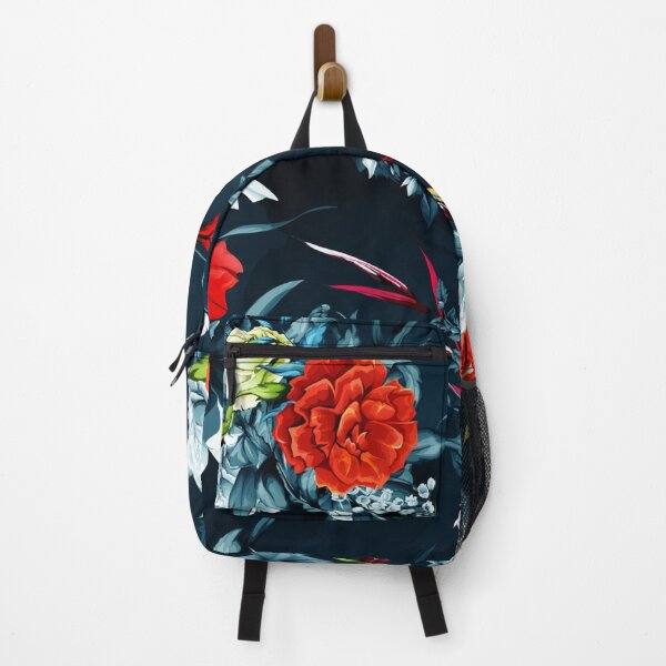 Item preview, Red rose and colorful flowers pattern designed and sold by Rakesh Murugan.