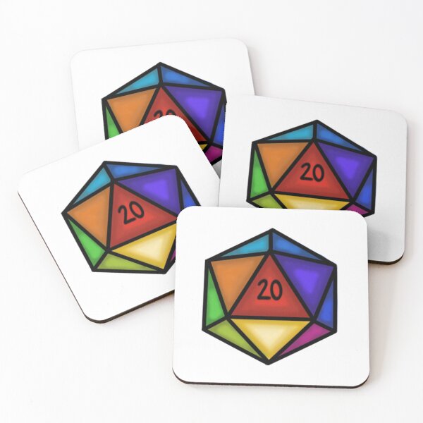 Item preview, Rainbow D20 designed and sold by maegyn10.