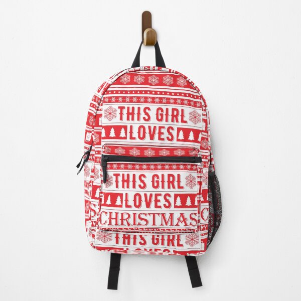 Item preview, This Girl Loves Christmas | Ugly Sweater Design designed and sold by GravitiTees.