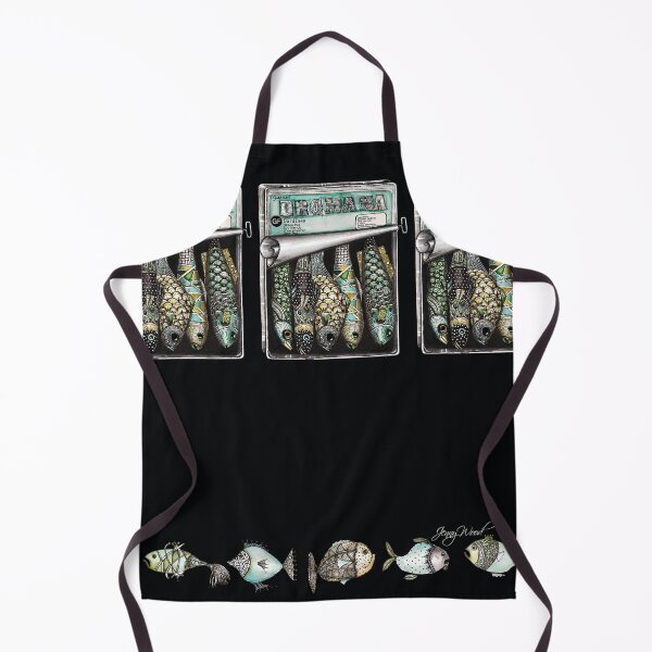 Gourmet sardines Apron