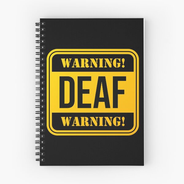 Item preview, Warning Deaf designed and sold by xesed.