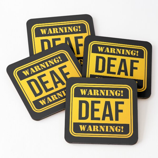 Item preview, Warning Deaf designed and sold by xesed.