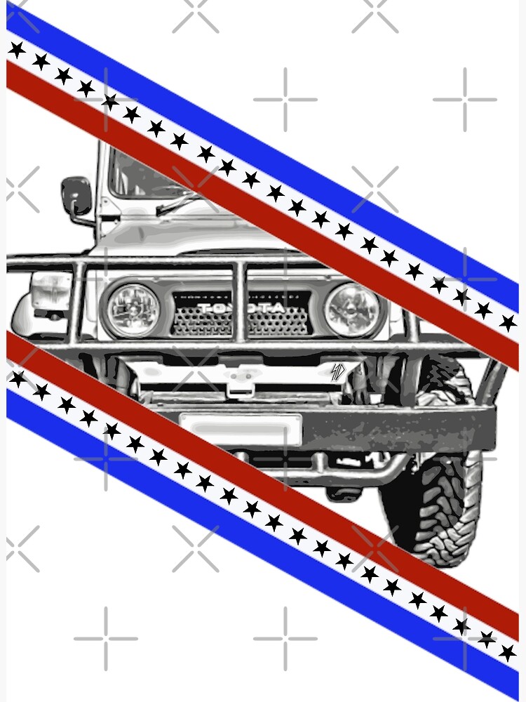 Disover 40 Series Stars and Stripes Premium Matte Vertical Poster