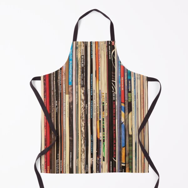 Vinyl Records Alt-Country Apron