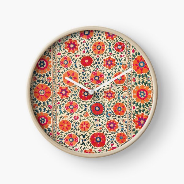 Item preview, Kermina Suzani Uzbekistan Embroidery Print designed and sold by Vicky Brago-Mitchell®.