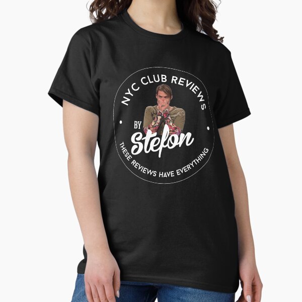 Item preview, NYC Club Reviews by Stefon designed and sold by Primotees.