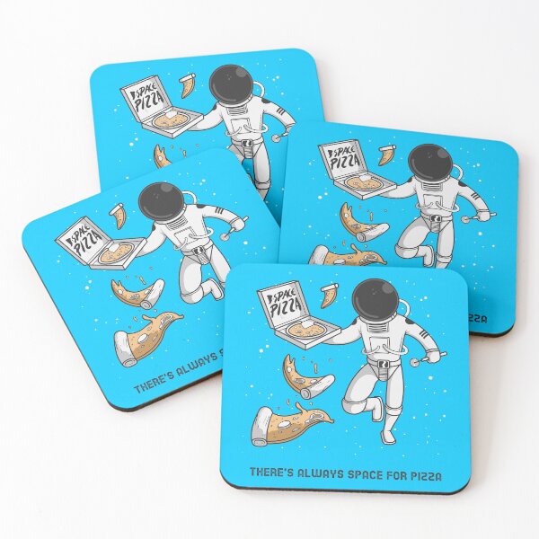 Item preview, There Is Always Space For Pizza Funny Astronaut designed and sold by Piztees.