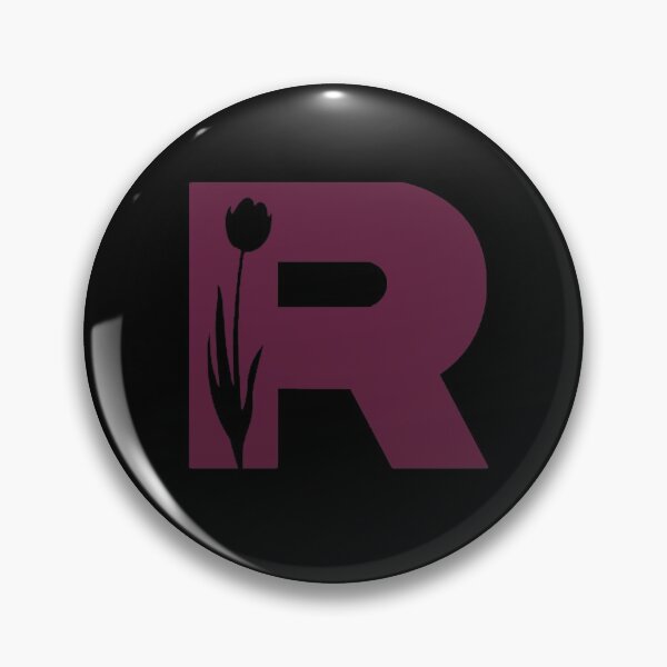 Item preview, Team Rocket Black Tulip Logo designed and sold by MoznaInaczej.
