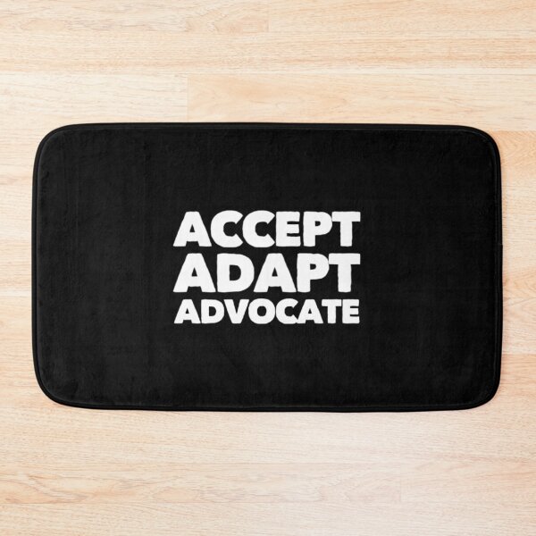 Item preview, Accept Adapt Advocate designed and sold by Artistive.