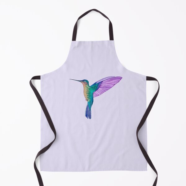 Item preview, Fawn-breasted Brilliant Hummingbird On Light Purple Background designed and sold by Christiane Dobbins.