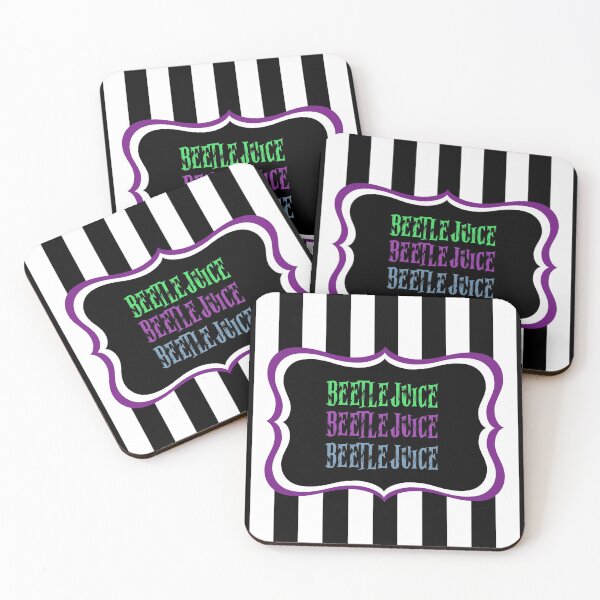 Item preview, Beetlejuice! Black and White Striped Gothic Tim Burton Design designed and sold by goon-squad.