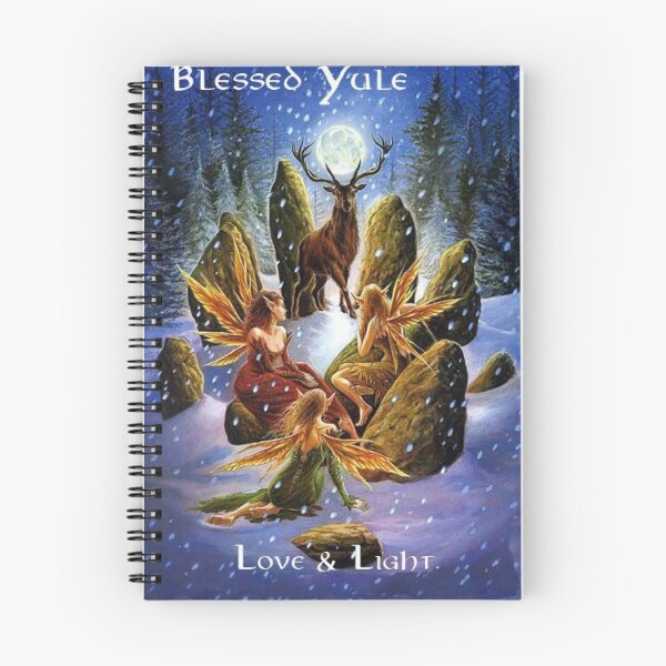 Item preview, Blessed Yule - Pagan designed and sold by JustAnotherBee.