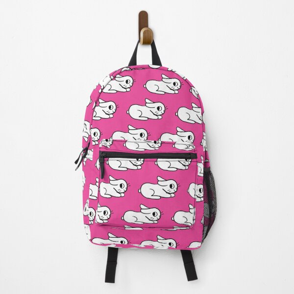 Item preview, Bright pink bunny pattern designed and sold by Jennifer Russ.
