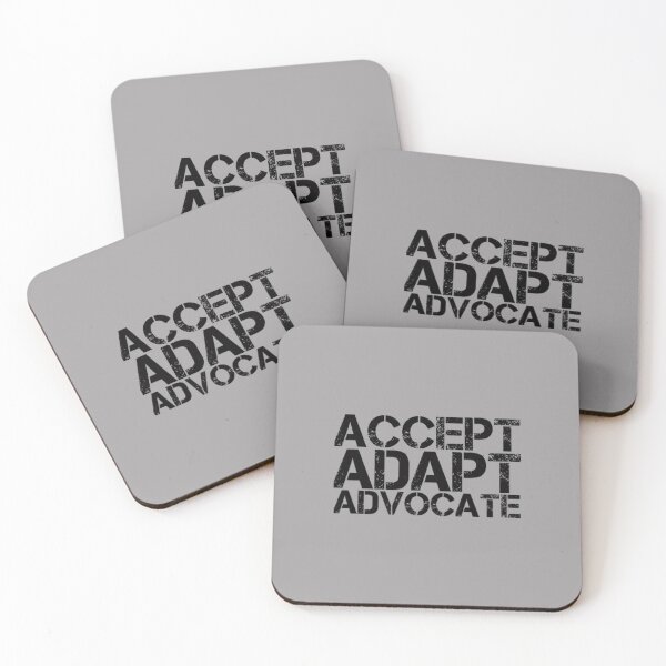 Item preview, Accept Adapt Advocate designed and sold by Artistive.