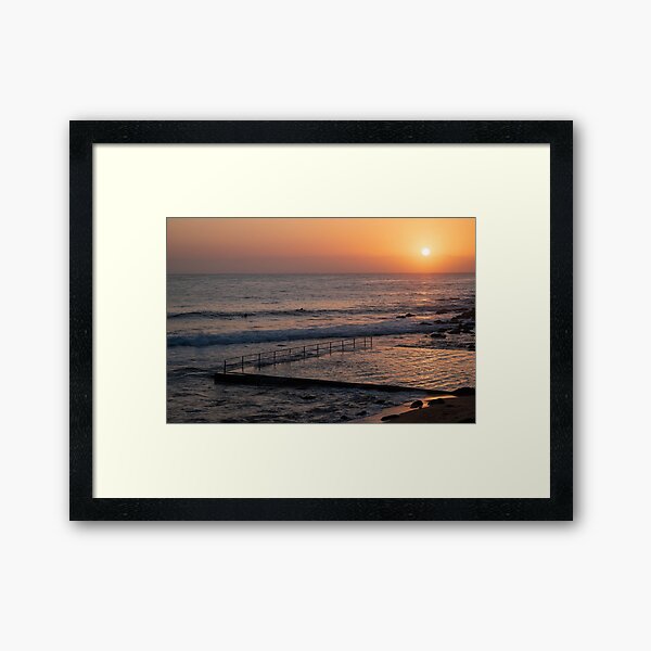 Item preview, Sunrise over Ocean Rock Pool at MacMasters Beach NSW Central Coast of Australia designed and sold by suziq1962.