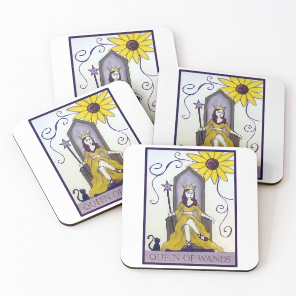 Item preview, Queen of Wands card designed and sold by queenofwands.