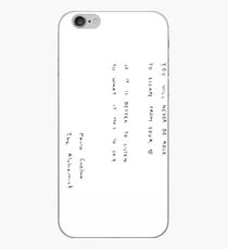 You will never be able to escape from your heart. iPhone Case
