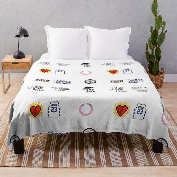one tree hill sticker pack Throw Blanket