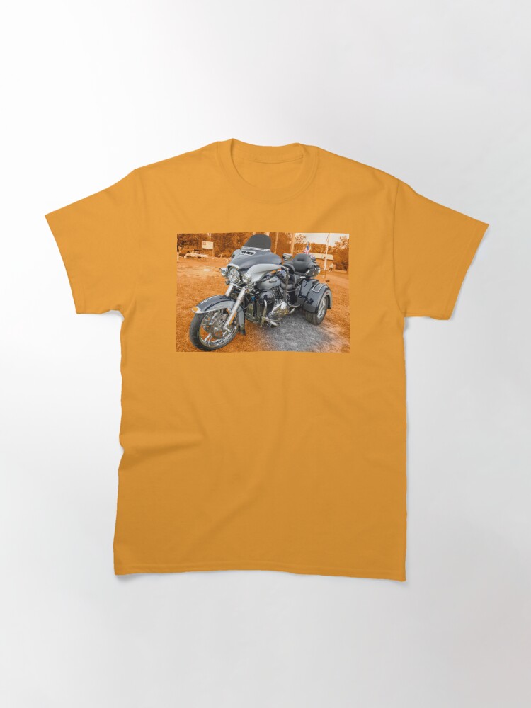 Tri Glide Harley T Shirt For Sale By Barkeypf Redbubble Bike T