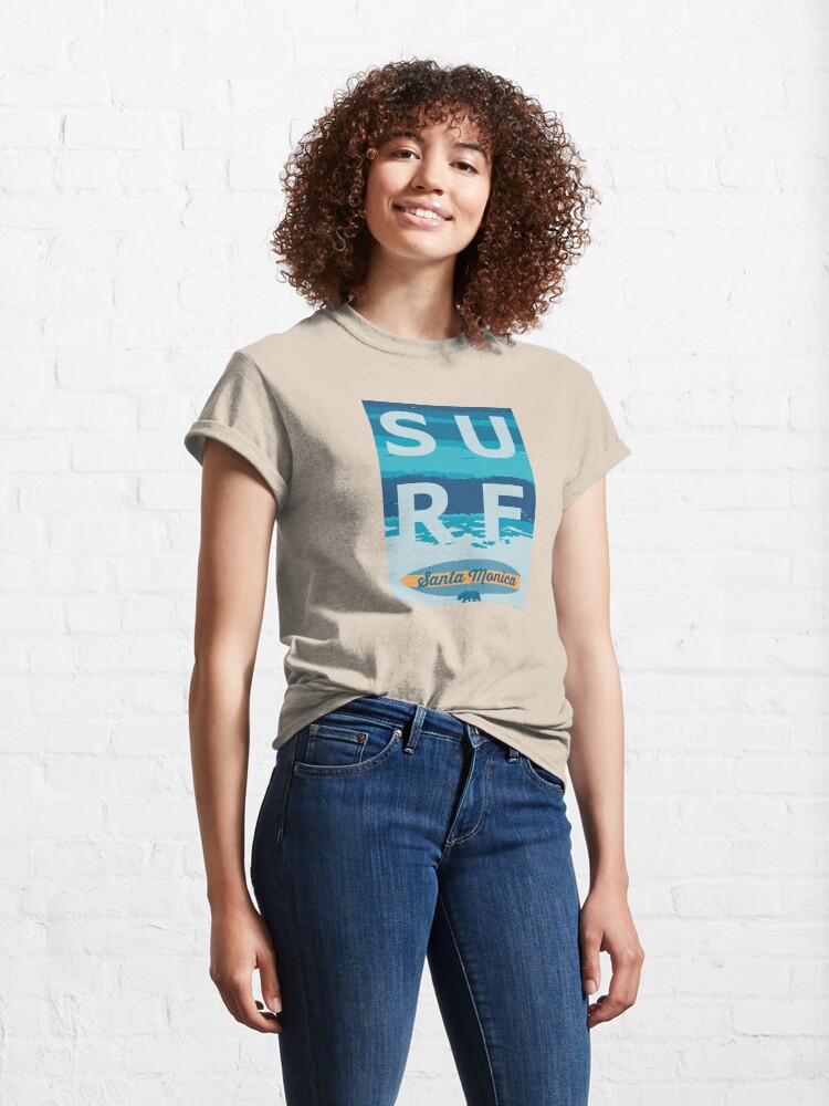 Alternate view of Santa Monica. Classic T-Shirt