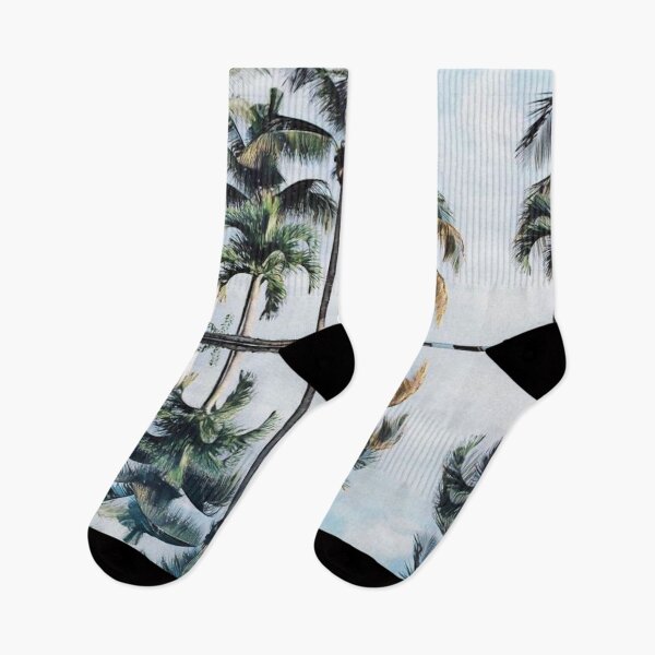 Item preview, GALATHI Palm Tree Reflection Blue - Palm Trees designed and sold by Galathi Designs.