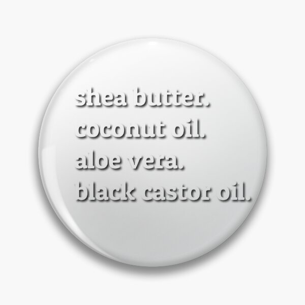 Item preview, Shea Butter, Coconut Oil, Aloe Vera, Black Castor Oil designed and sold by Gabbygoops.