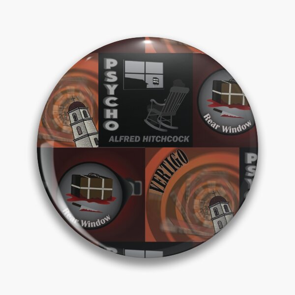Item preview, Hitchcock Films - Vertigo, Psycho and Rear Window designed and sold by K8sDesigns.