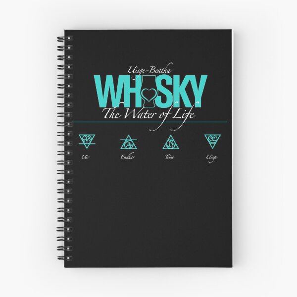 Item preview, Whisky The Water of Life Aqua designed and sold by Wandering Spirits Global.