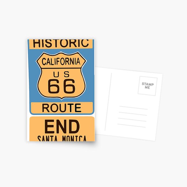 Santa Monica. Postcard