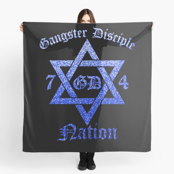 "Gangster Disciple Nation 74 GD" Scarf for Sale by DIRTYDUNNZ Redbubble