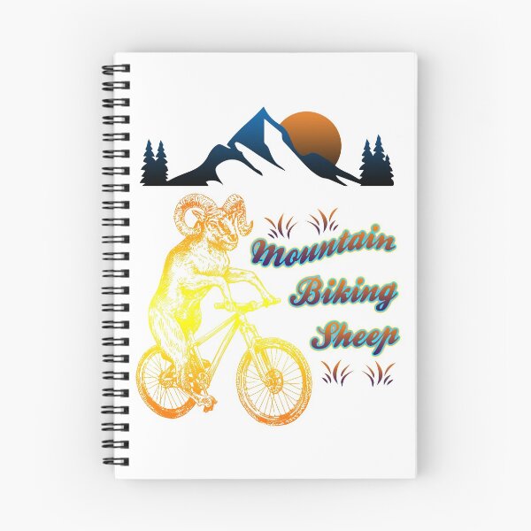 Item preview, Mountain Biking Sheep designed and sold by kazada.
