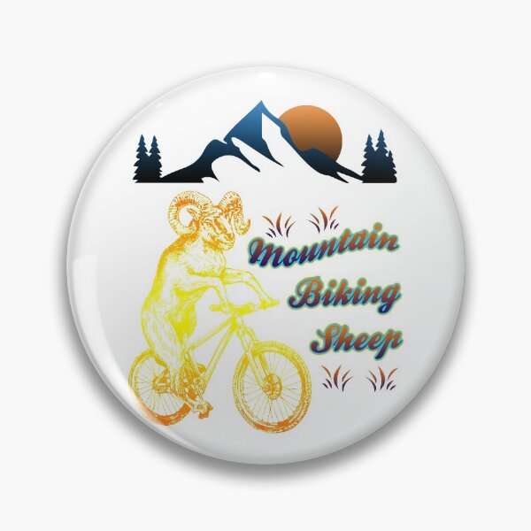 Item preview, Mountain Biking Sheep designed and sold by kazada.