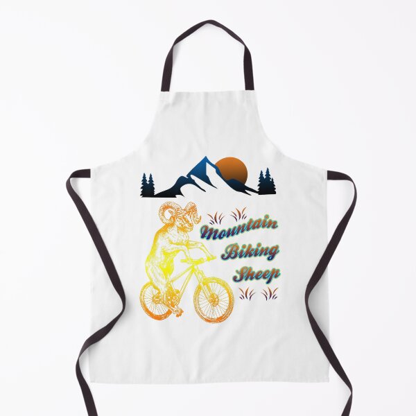 Item preview, Mountain Biking Sheep designed and sold by kazada.