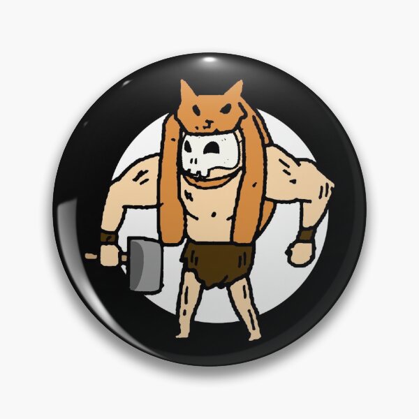 Item preview, Caveman Barbarian Hercules Tough Guy Sticker designed and sold by Organic Creeps.