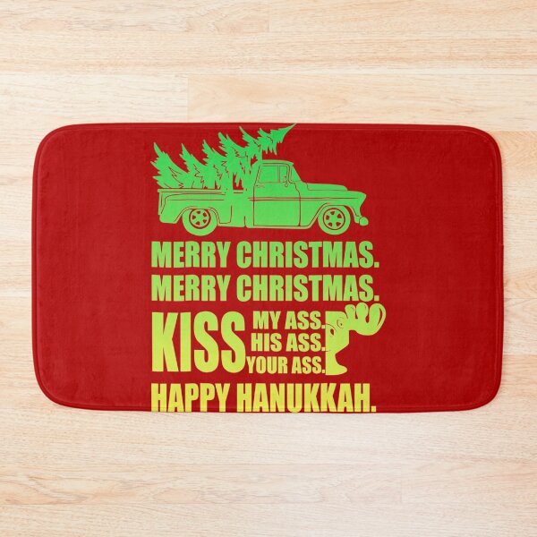 Artikelvorschau, Frohe Weihnachten Küss meinen Arsch seinen Arsch deinen Arsch Happy Hanukka entworfen und verkauft von Bienle12.
