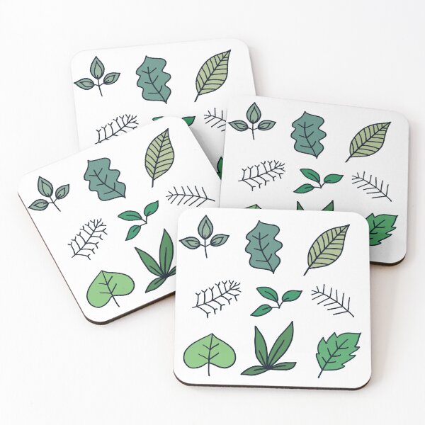 Item preview, A set of 9 leaf doodles designed and sold by Eve :).
