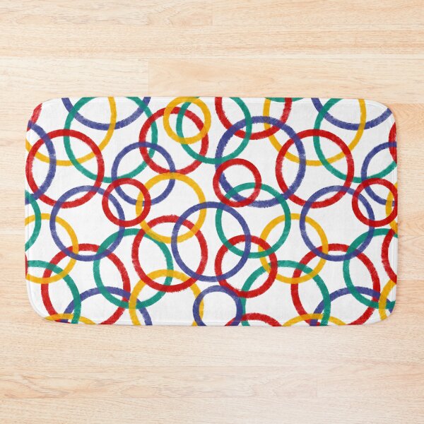 Item preview, Colorful Circles Pattern designed and sold by NakakiArt.