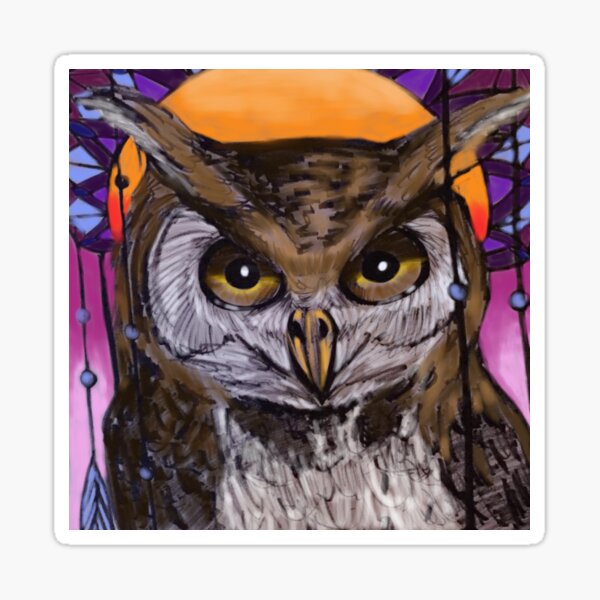 Wise Owl Sticker