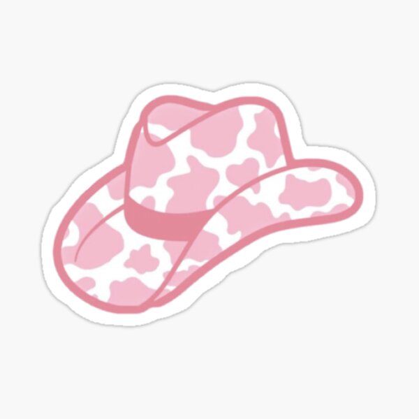 Artikel-Vorschau von Pink Cow Print Cowgirl Hut, designt und verkauft von madeline rosen.