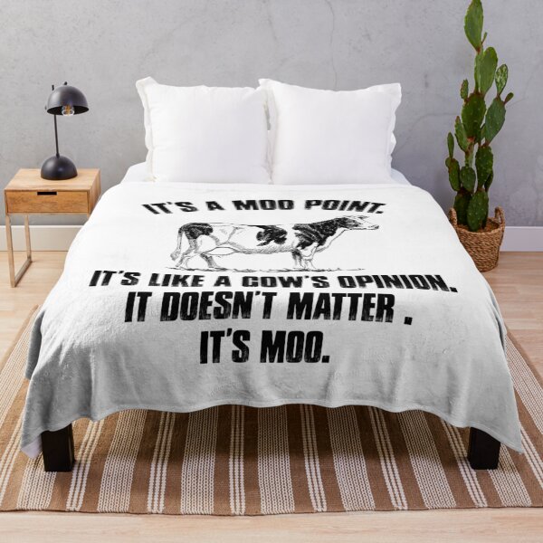 Item preview, It's a moo point. It's like a cow's opinion. It's doesn't matter. It's moo funny cow t-shirt designed and sold by Titmit.