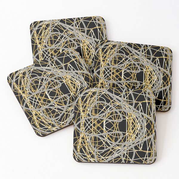 Item preview, Black Abstract Twirl designed and sold by MarahGemx.