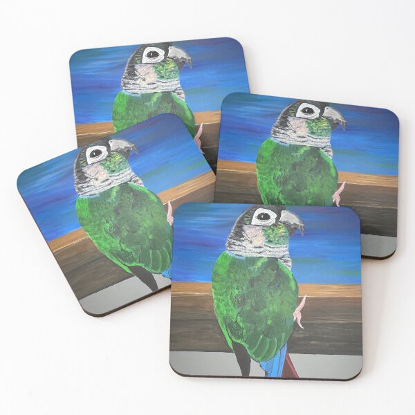Item preview, Green cheek conure  designed and sold by SheetalBerg.