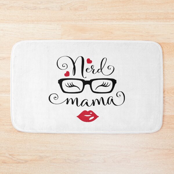 Item preview, Nerd Mama Nerdy Glasses Love Hearts Mom Mother Mommy Life Gift designed and sold by Style4You24.