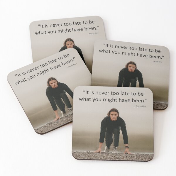 Item preview, It is never too late. designed and sold by AhMath.
